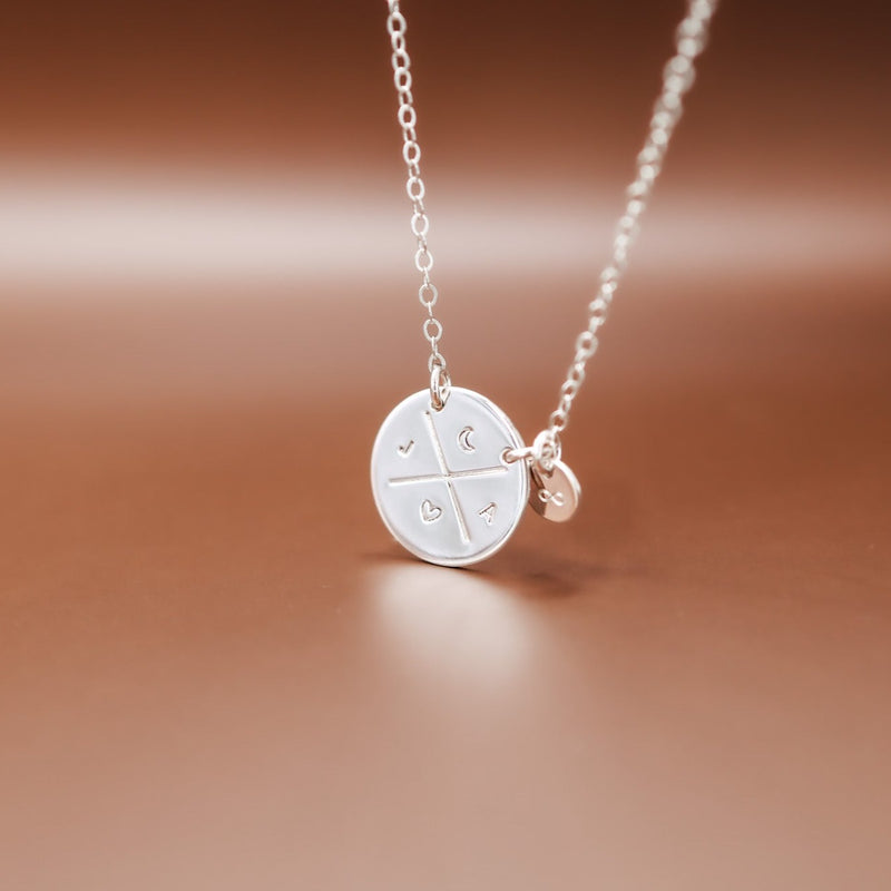 Cross My Heart • Large Pendant Necklace