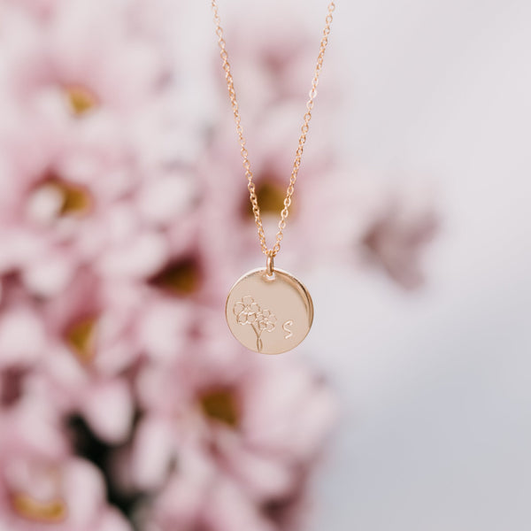 Forget Me Not • Medium Pendant Necklace