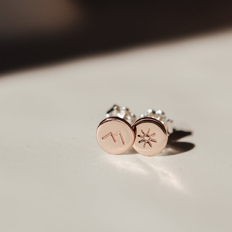 Florence Tiny Stud Earrings