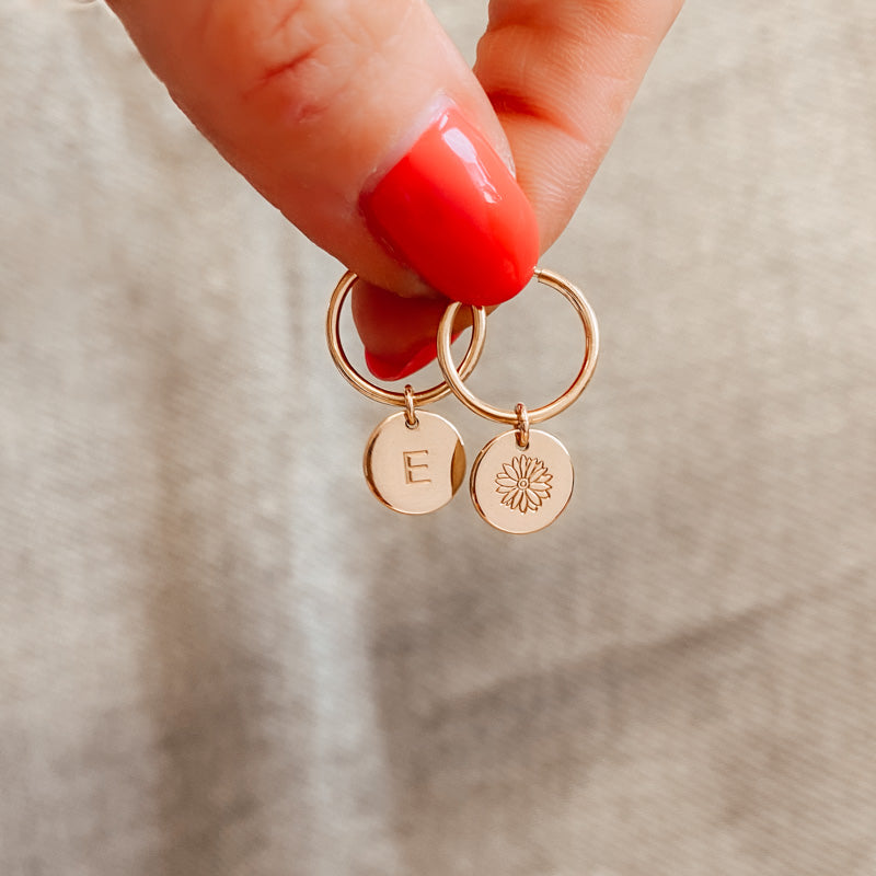 Personalised jewellery - KBN Jewellery - handmade jewellery – Personalised Jewellery gifts – dainty earrings – hoops earrings – sleepers – pendant earrings – everyday earrings 