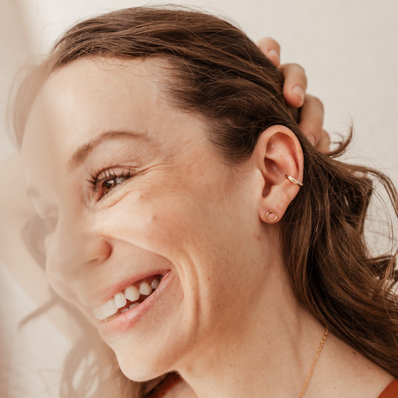 Personalised jewellery - KBN Jewellery - handmade jewellery – Personalised Jewellery gifts – Australian Made – ear cuff – no piecing earring – cuff earring – thick cuff 