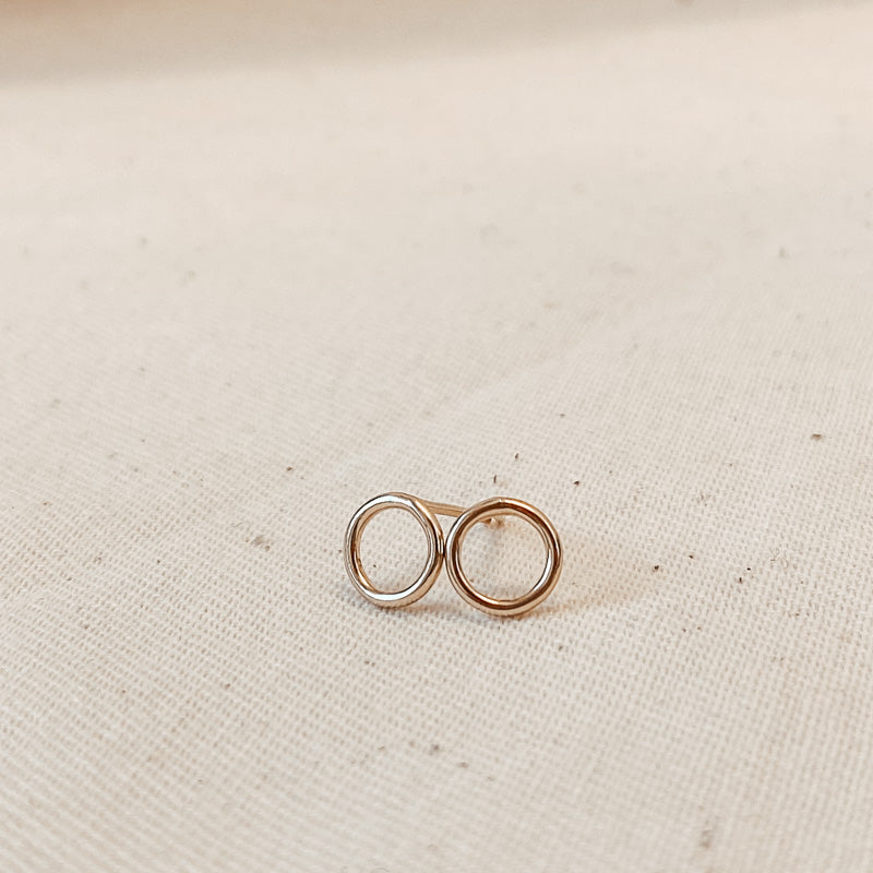 Katie Circle Studs • Choose Size