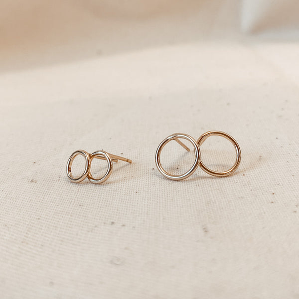 Katie Circle Studs • Choose Size