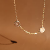 Koko • Small Asymmetrical Pendant Necklace • Choose Number of Pendants