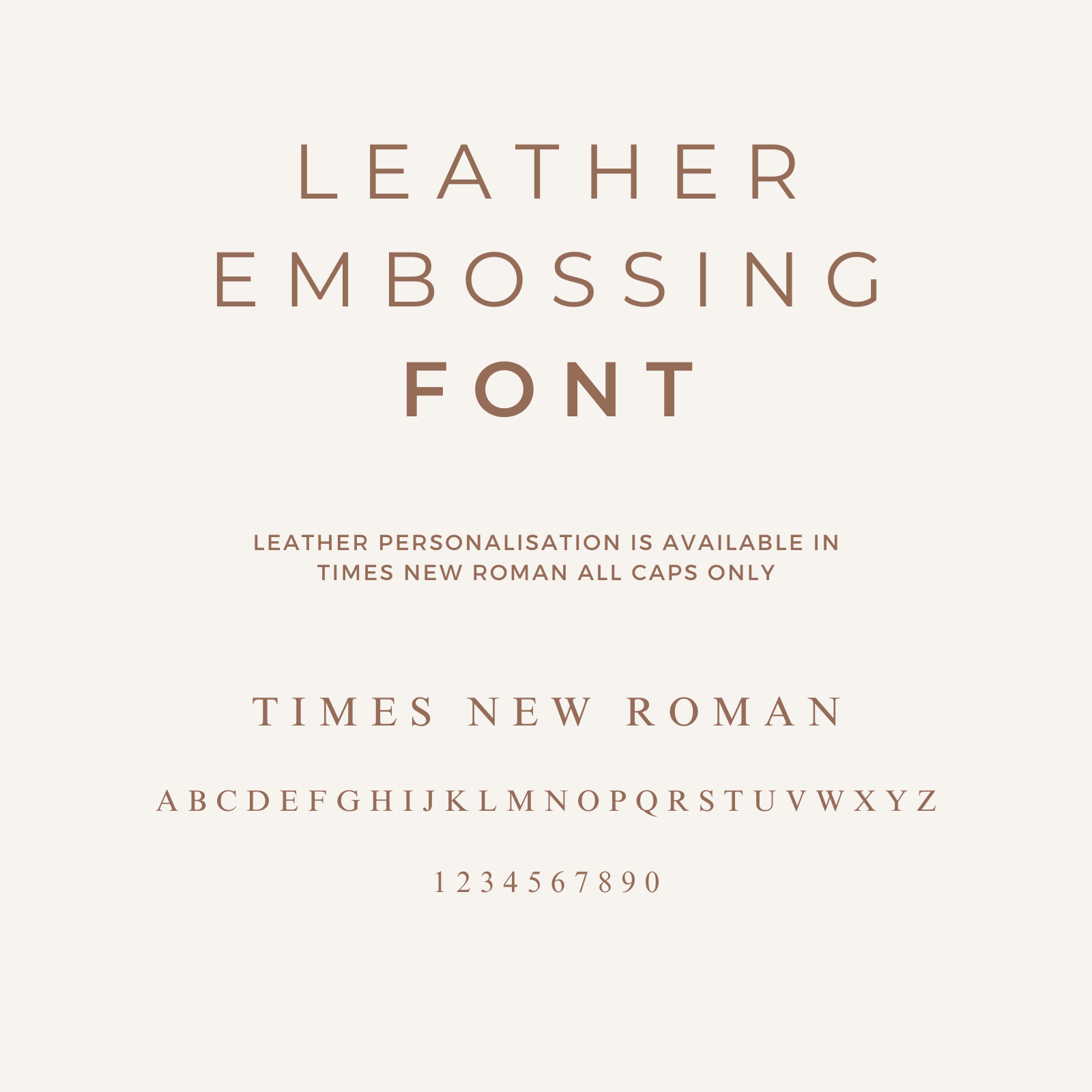 KBN Leather Embossing