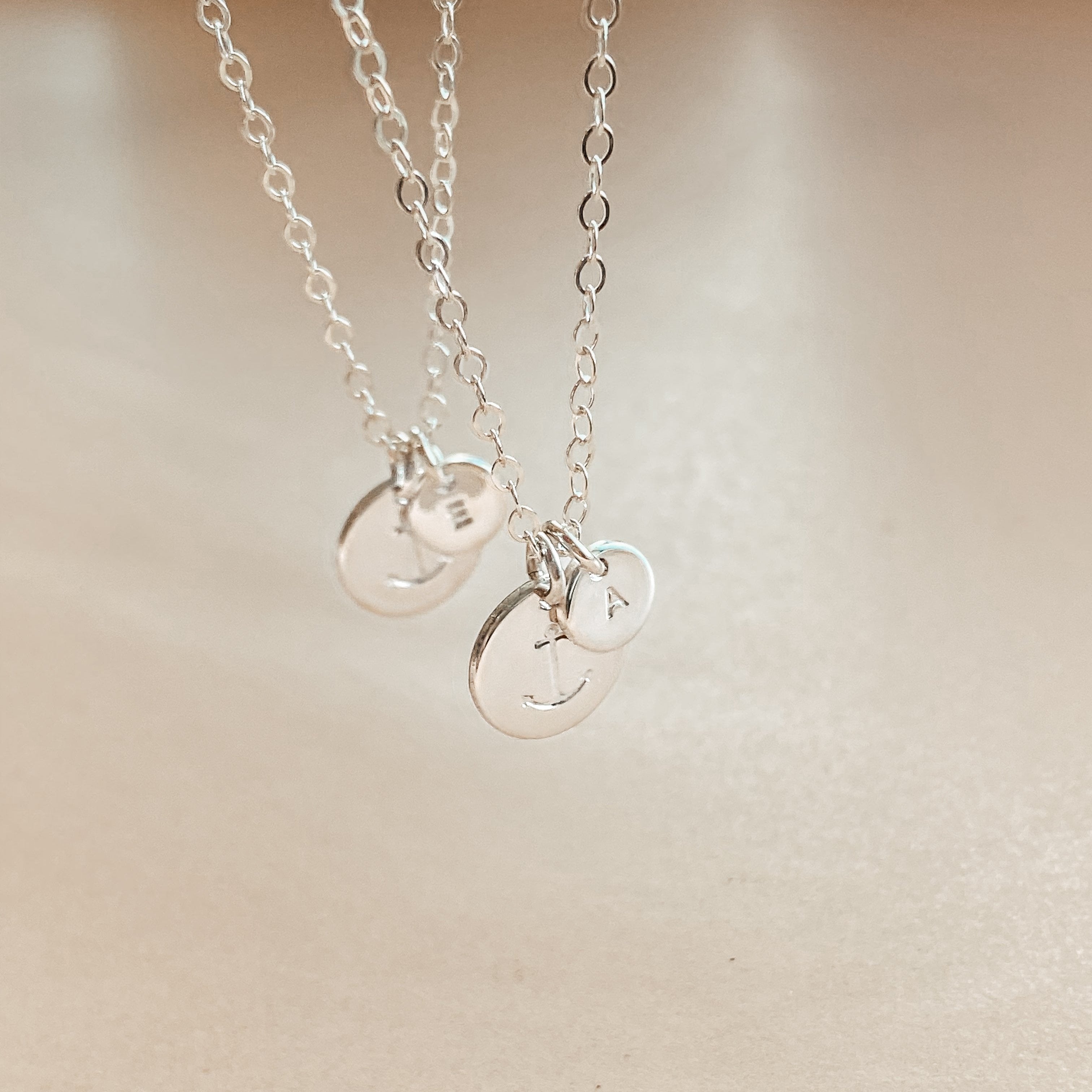 Personalised jewellery - KBN Jewellery - handmade jewellery – Personalised Jewellery gifts – personalised necklace – simple pendants – symbol necklace – initial necklace – dainty jewellery 