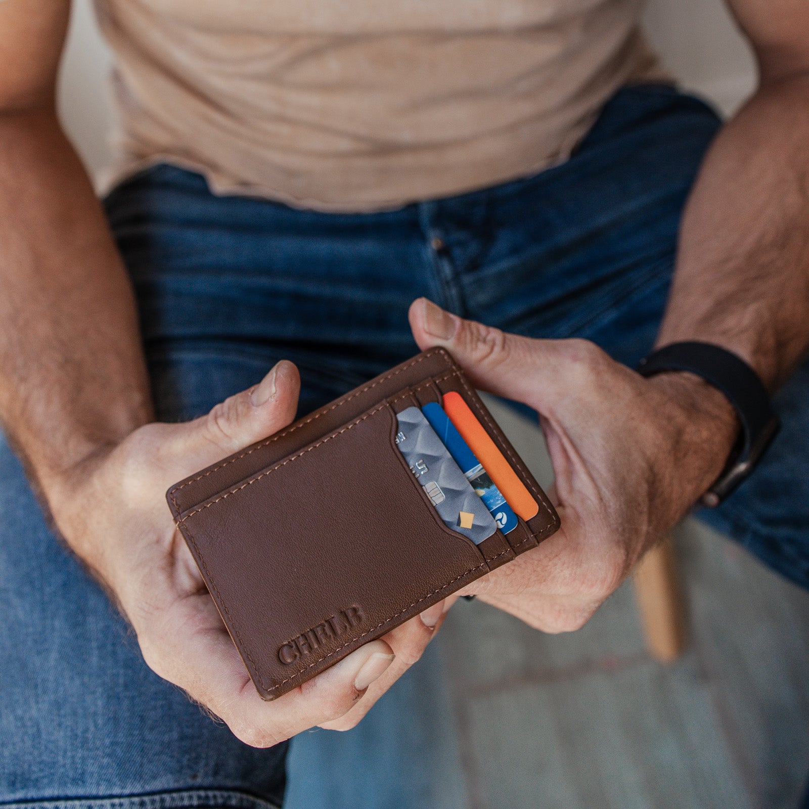 Personalised jewellery - KBN Jewellery - handmade jewellery – Personalised Jewellery gifts – personalised wallet – wallet for men – leather personalised wallet – personalised men wallet – personalised slimline cardholder – men’s cardholder 