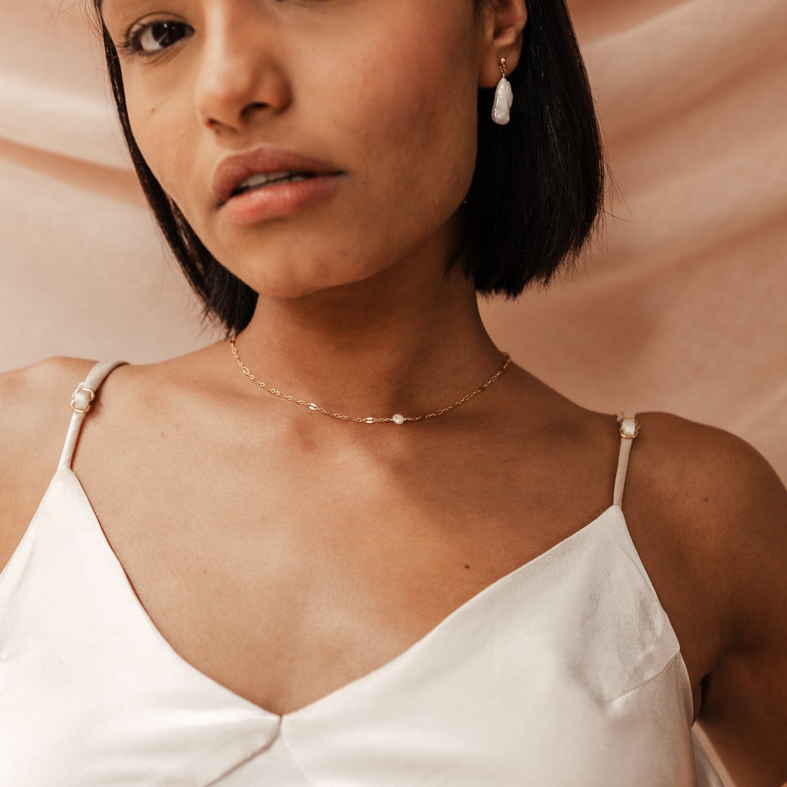 Personalised jewellery - KBN Jewellery - handmade jewellery – Personalised Jewellery gifts – Dainty jewellery –  single pearl necklace – wedding gift idea – bridal jewellery – bridal shower jewellery – bridesmaids gift – freshwater pearls – real pearl necklace – affordable pearl necklace 