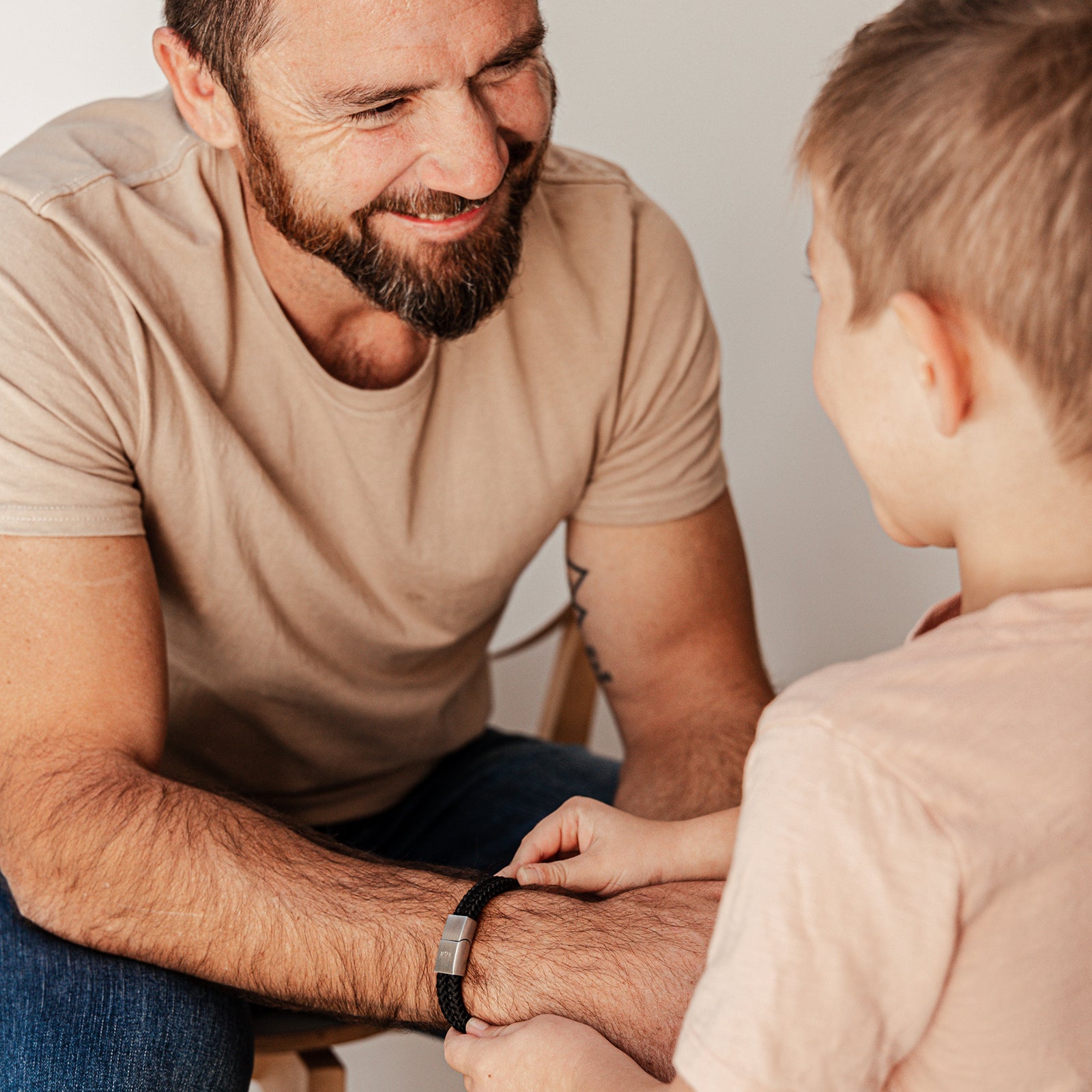 Personalised jewellery - KBN Jewellery - handmade jewellery – Personalised Jewellery gifts- men’s gift idea – gifts for dad – personalised gift for dad – leather bracelet