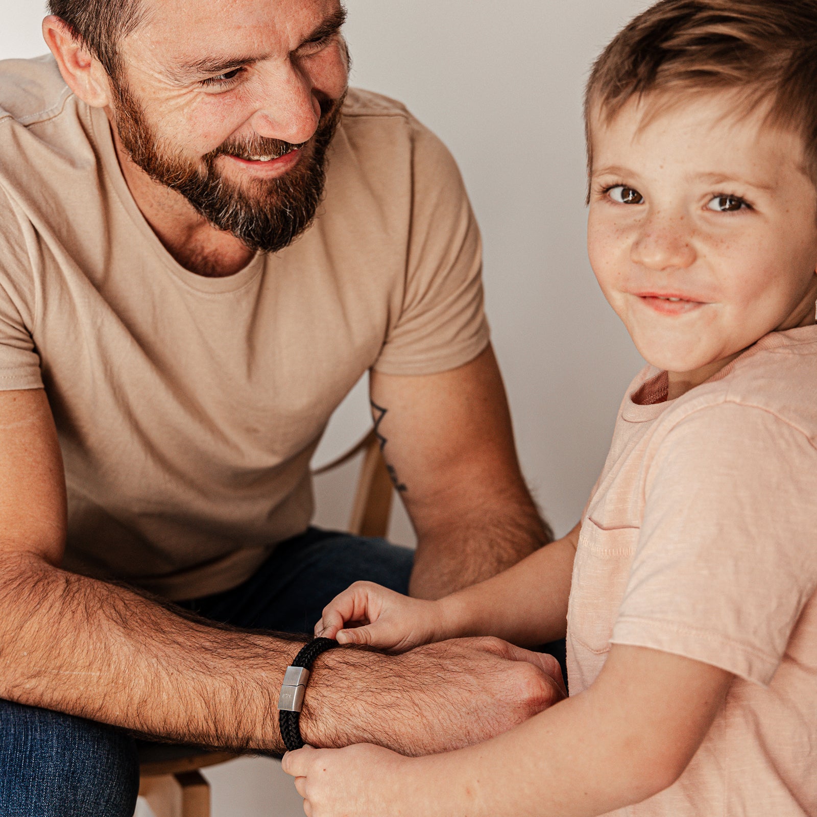 Personalised jewellery - KBN Jewellery - handmade jewellery – Personalised Jewellery gifts- men’s gift idea – gifts for dad – personalised gift for dad – leather bracelet