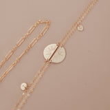 Sonny • Best Friend • Extra Large Half Circle Necklace