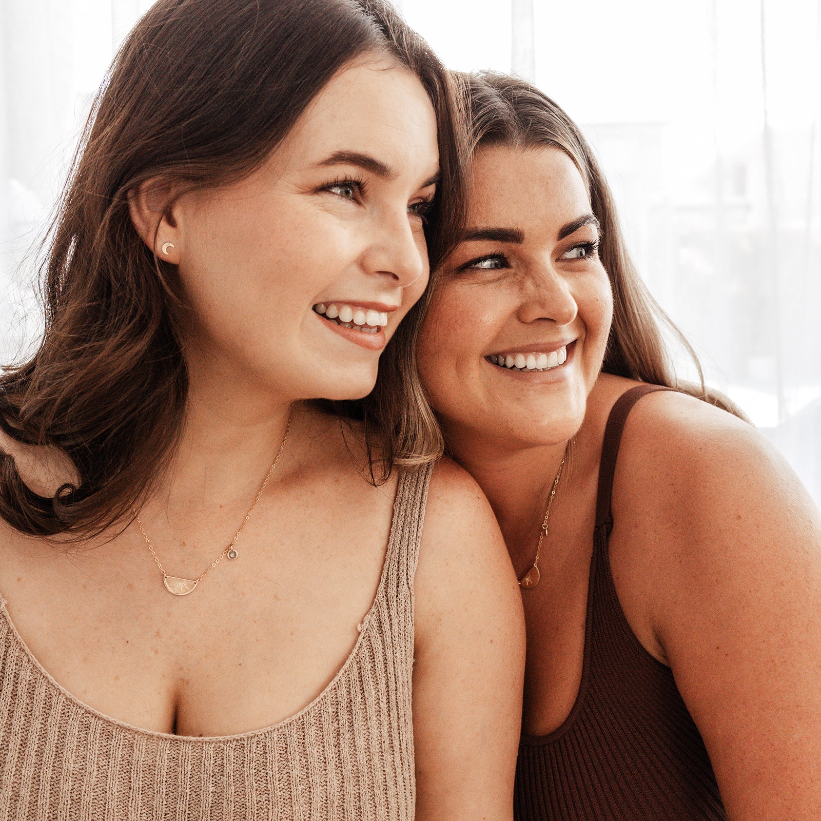 Personalised jewellery - KBN Jewellery - handmade jewellery – Personalised Jewellery gifts – dainty necklaces – matching necklaces – subtle best friend necklace – gifts for your best friend – everyday necklace – simple necklace 