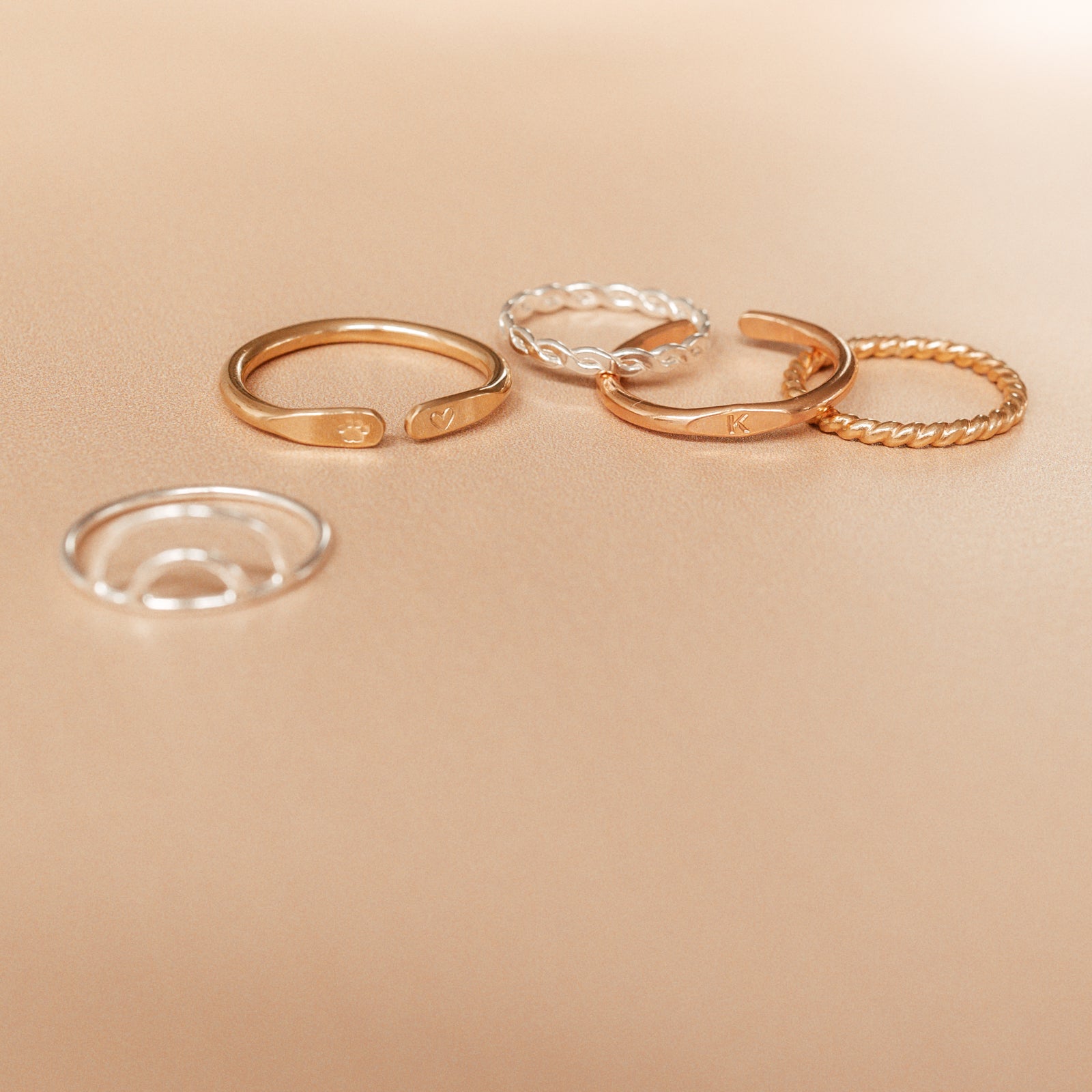 Hope Ring | Silver & Gold Jewellery  | Kellective by Nikki | stacking rings