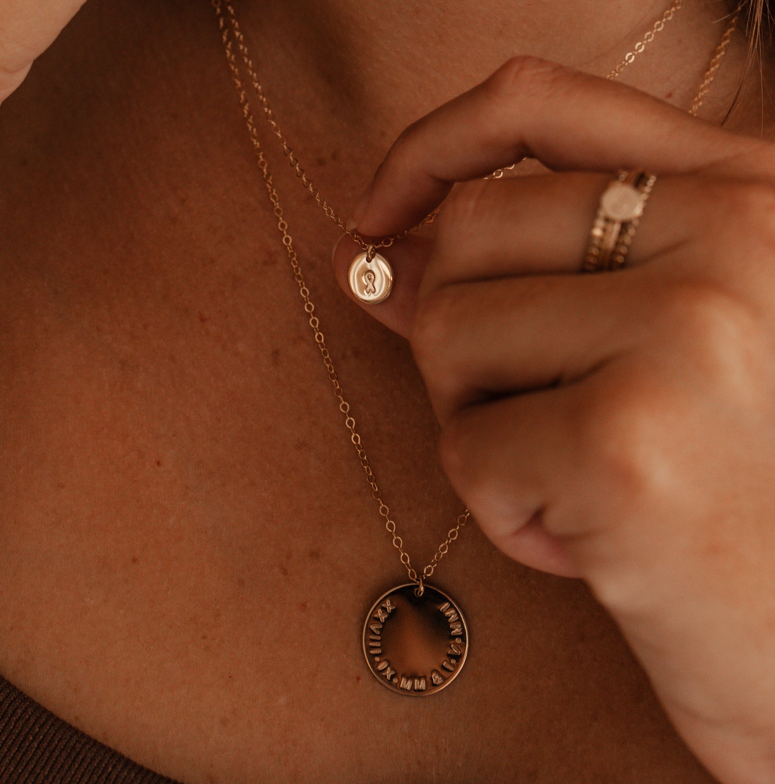 Personalised jewellery - KBN Jewellery - handmade jewellery – custom jewellery gifts – dainty necklace – large pendant necklace – children name necklace – personalised kids name necklace – kids names on necklace – family member names on necklace – gift ideas for mum – personalised gifts for mum – personalised gifts for Grandma - personalised gifts for Nanna - meaningful dates personalisation necklace