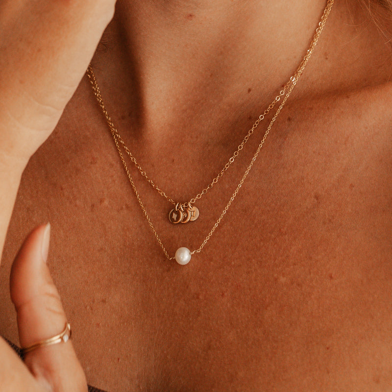 Pearl • Single Pearl Necklace