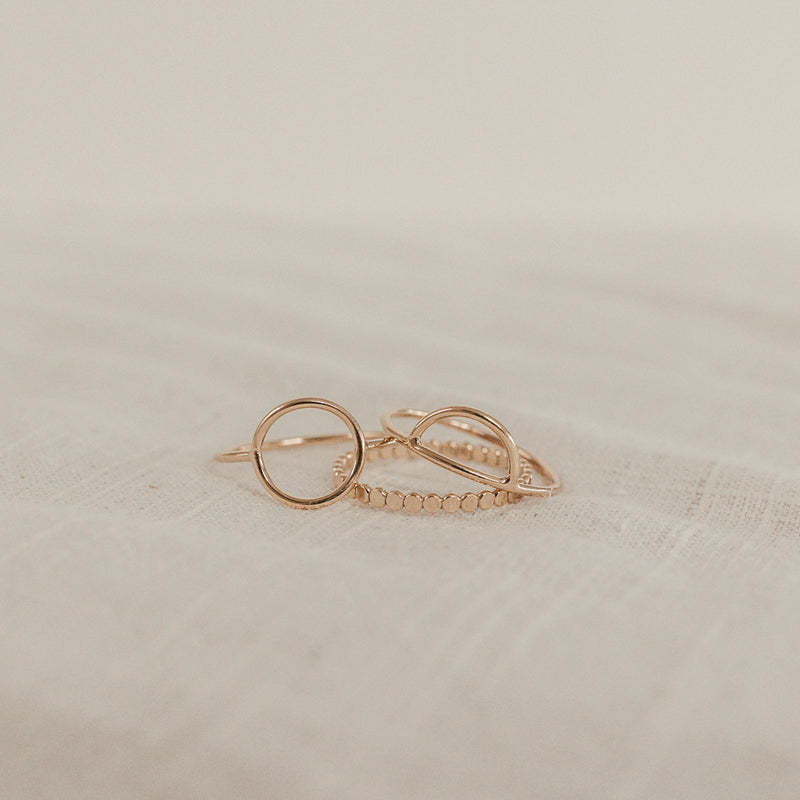 Pippa Disc Stacking Ring