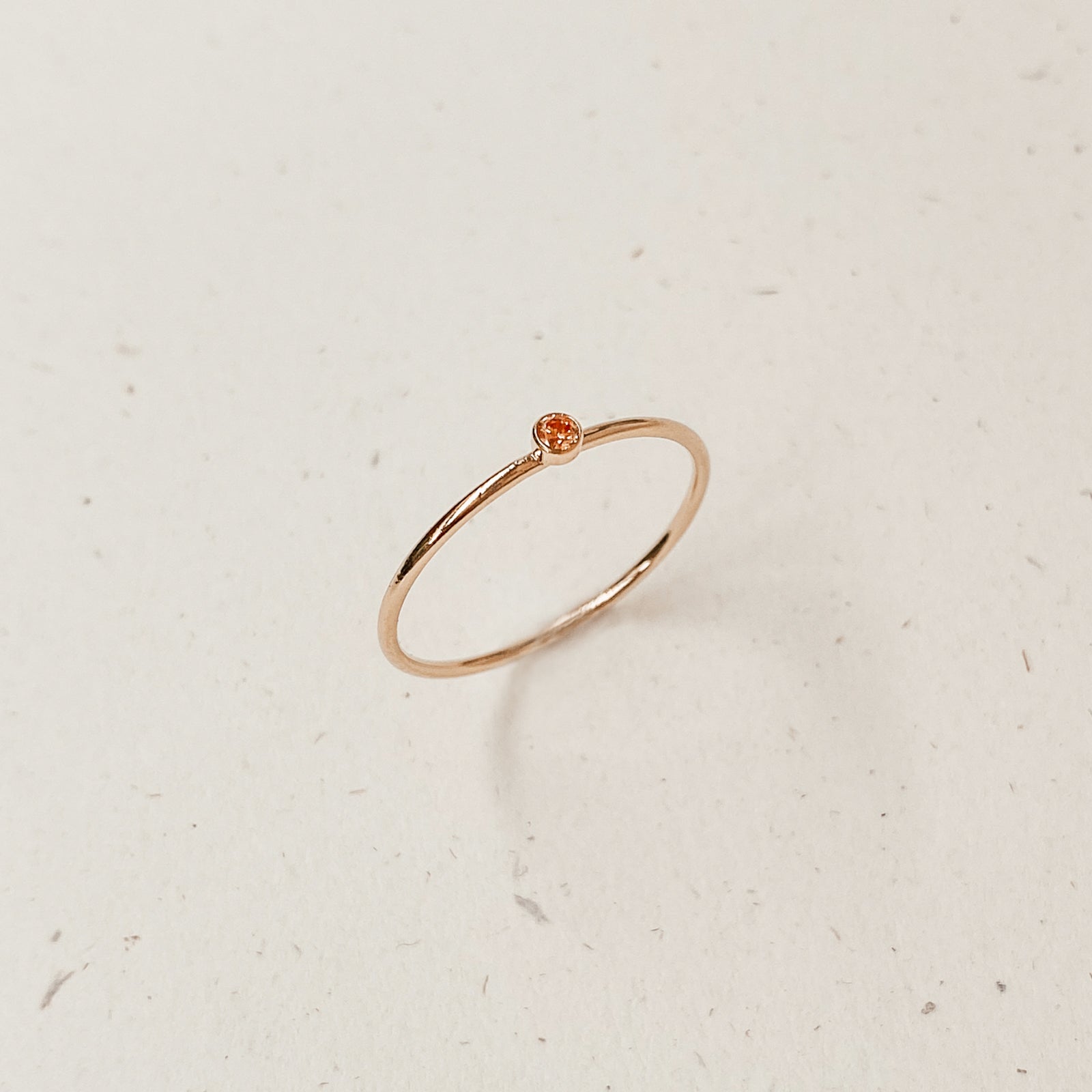 Personalised jewellery – handmade jewellery – KBN jewellery – dainty ring – birth month ring – birthstone ring – affordable ring – November  birthstone ring– ring – yellow stone ring – harmony and balance ring. 