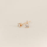 april birthstone studs diamond stone purity eternity symbol sterling silver goldfill