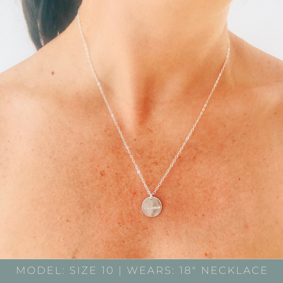 Personalised jewellery - KBN Jewellery - handmade jewellery – custom jewellery gifts – dainty necklace – medium pendant necklace – children name necklace – personalised kids name necklace – kids names on necklace – family member names on necklace – gift ideas for mum – personalised gifts for mum – personalised gifts for Grandma - personalised gifts for Nanna – flower necklace – birth flower on necklace – multiple pendant necklace 