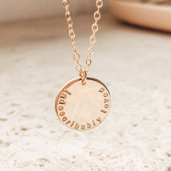 Edie • Large Pendant Necklace