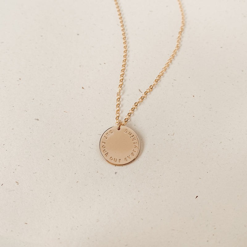 Edie • Large Pendant Necklace