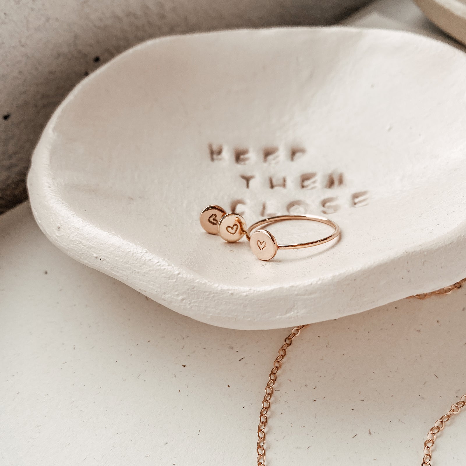 Personalised jewellery - KBN Jewellery - handmade jewellery – Personalised Jewellery gifts – ring – simple ring – stacking ring – stacking ring – initial ring – symbol ring – wave ring – heart ring – sun ring – rainbow ring – moon ring – cross ring – religious cross ring – flower ring – butterfly ring