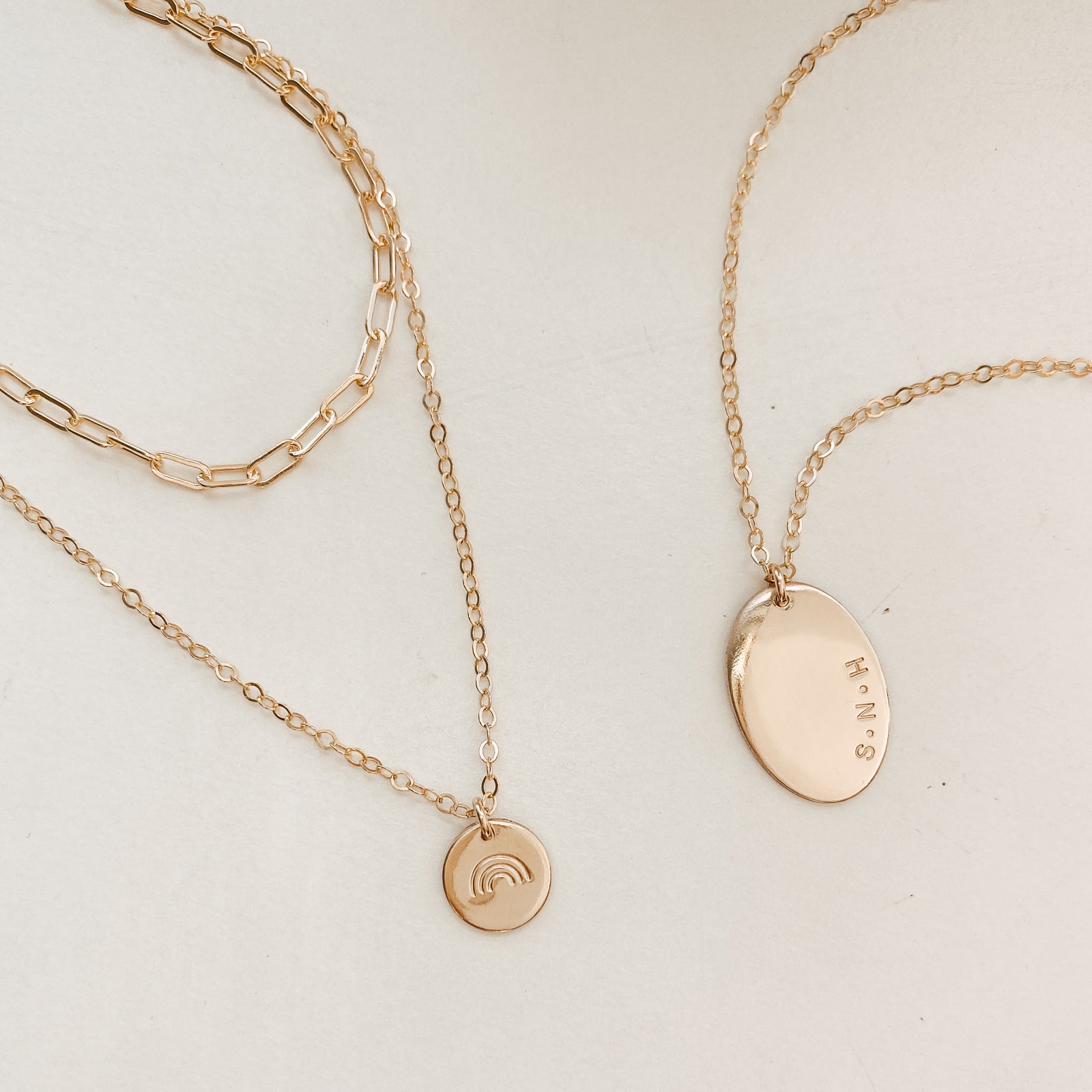 Personalised jewellery - KBN Jewellery - handmade jewellery – Personalised Jewellery gifts – Dainty jewellery – layering necklace – linked chain – linked necklace – layering 