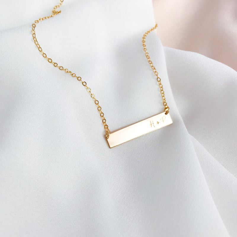 Indi • Short Bar Necklace