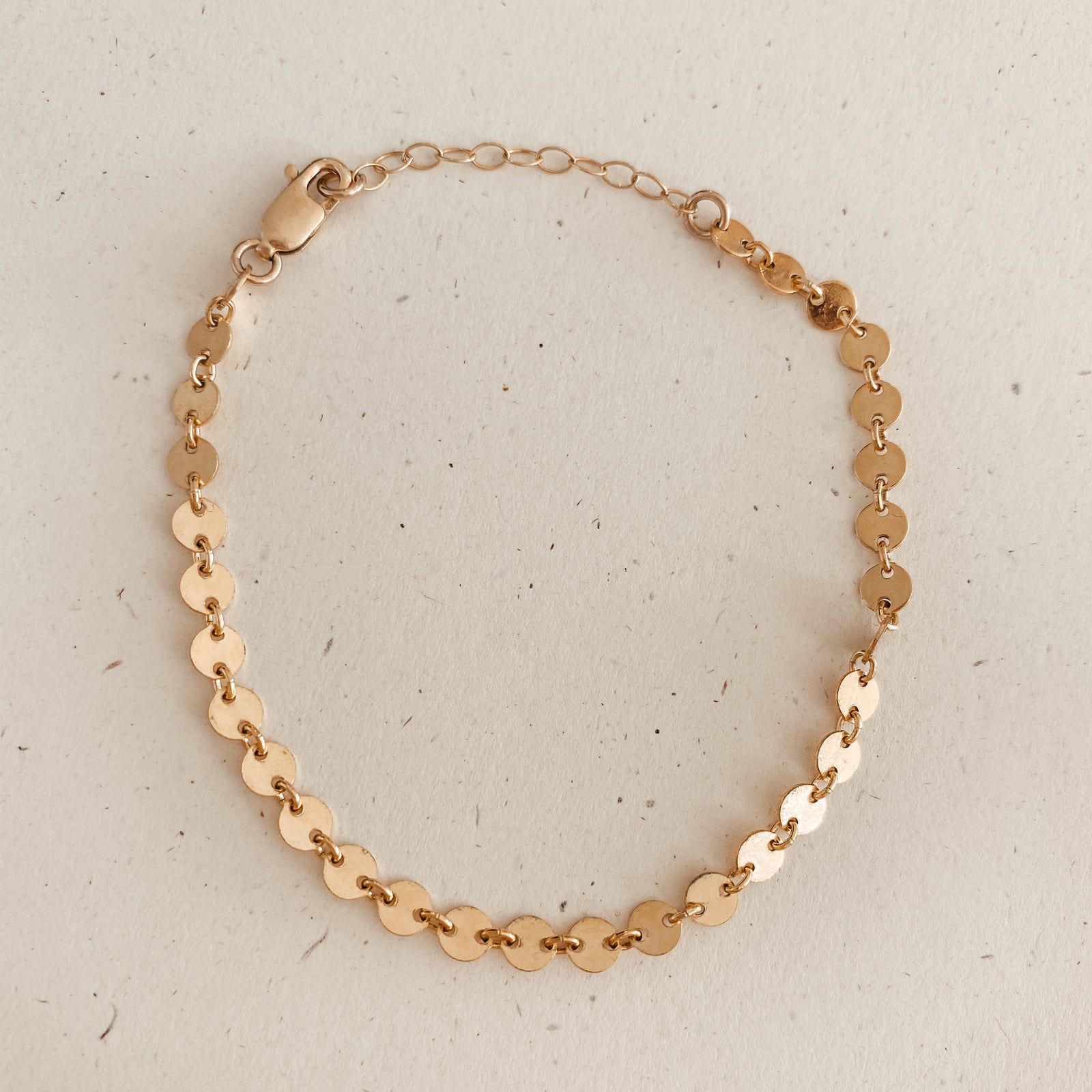 Personalised jewellery - KBN Jewellery - handmade jewellery – Personalised Jewellery gifts – Dainty jewellery- sparkly anklet – disc anklet – round chain anklet – stacking anklet – layering anklet