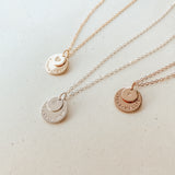 Soren • Large & Small Stacking Pendant Necklace