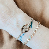 Blossom Posy Bracelet • Large Oval Bracelet