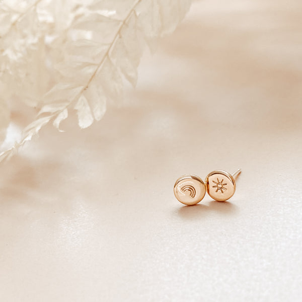 Florence Tiny Stud Earrings