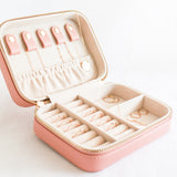 Jewellery Travel Case • Blush Pink