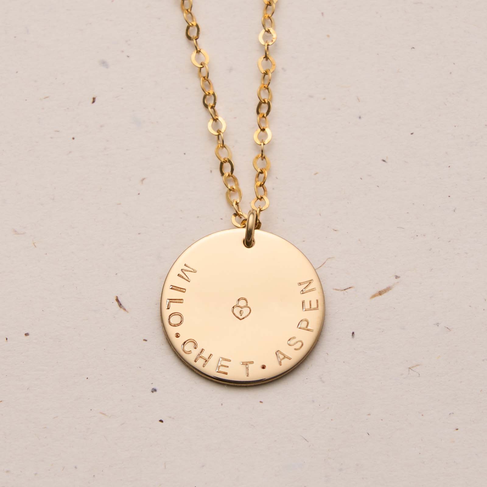 Personalised jewellery - KBN Jewellery - handmade jewellery – Personalised Jewellery gifts – Dainty jewellery – children names necklace – family members necklace – personalised child’s name – gifts for mum – gifts for nana – gifts for grandma – personalised gift – small symbol on pendant 