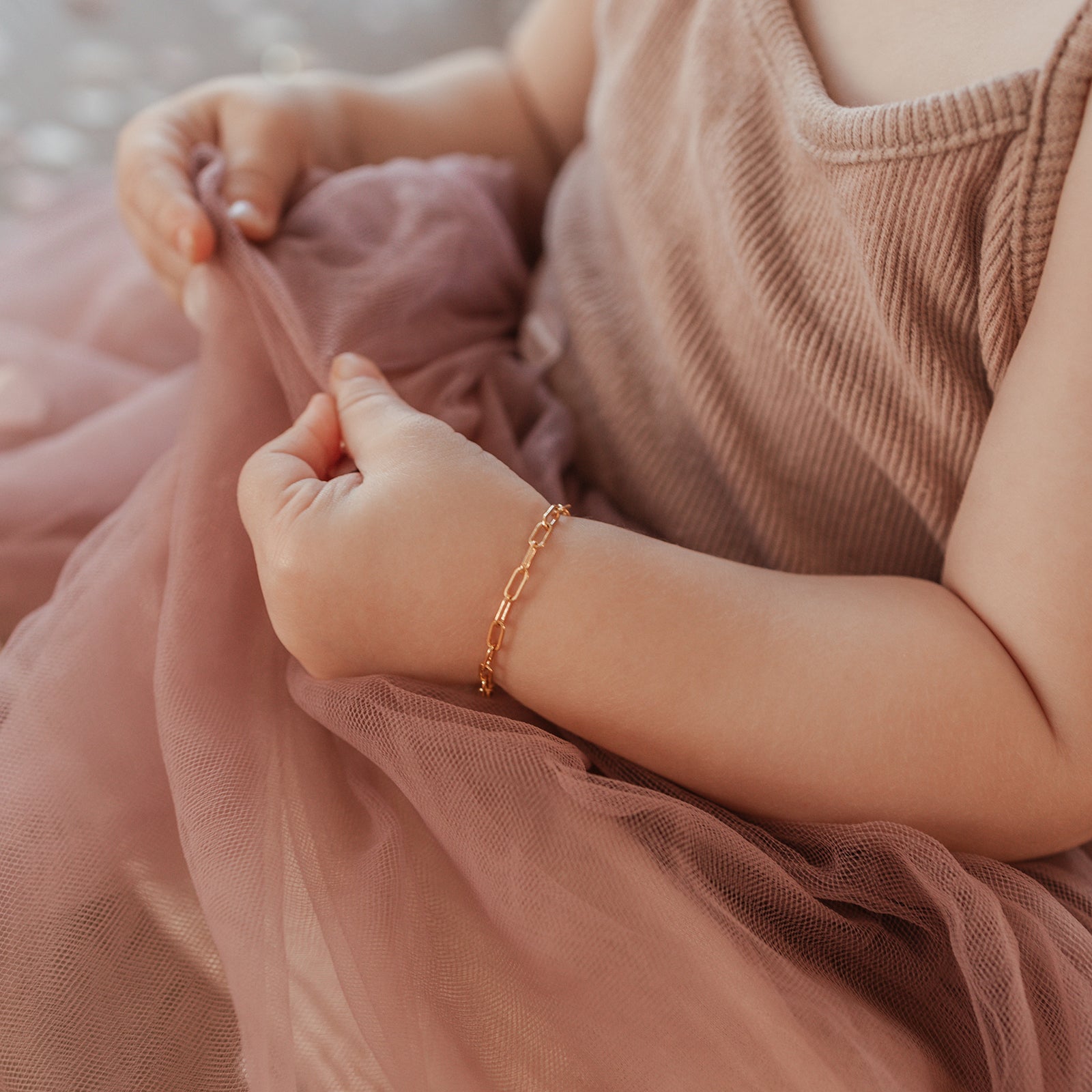 Personalised jewellery – handmade jewellery – KBN jewellery – Australian made jewellery – matching jewellery–  perfect gift for baby– sentimental gift – newborn gift idea – matching jewellery – tiny pendant bracelet – linked chain bracelets - initial bracelet 