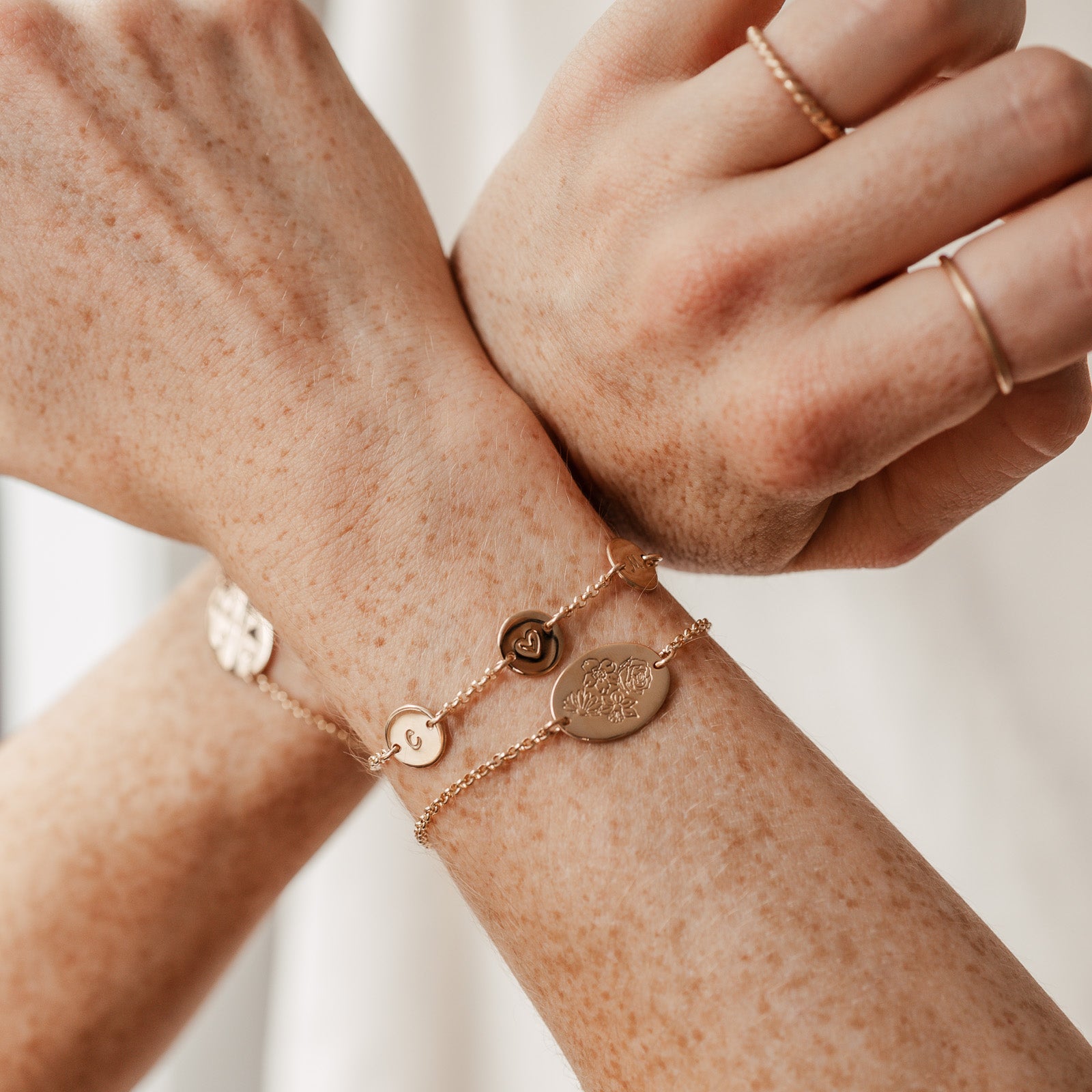 Personalised jewellery - KBN Jewellery - handmade jewellery – Personalised Jewellery gifts – Dainty jewellery- Dainty bracelet – symbol bracelet – initial bracelet – family initial bracelet 