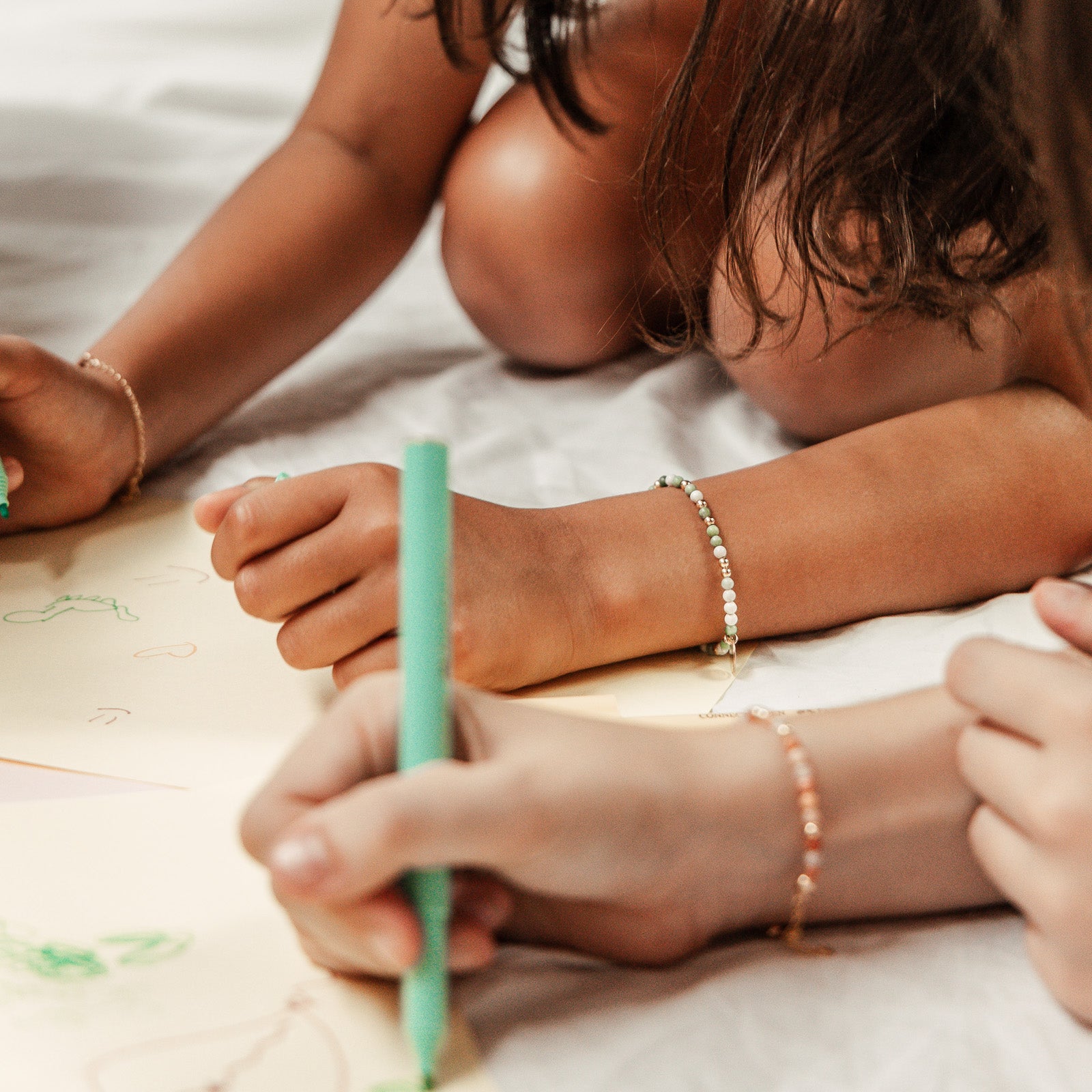 Personalised jewellery - KBN Jewellery - handmade jewellery – Personalised Jewellery gifts – Dainty jewellery – Australia made jewellery – beaded bracelet  – handmade bracelet - handmade crystal bracelet – lucky day crystal bracelet – green jade crystal bracelet – crystal bracelet with pendant 