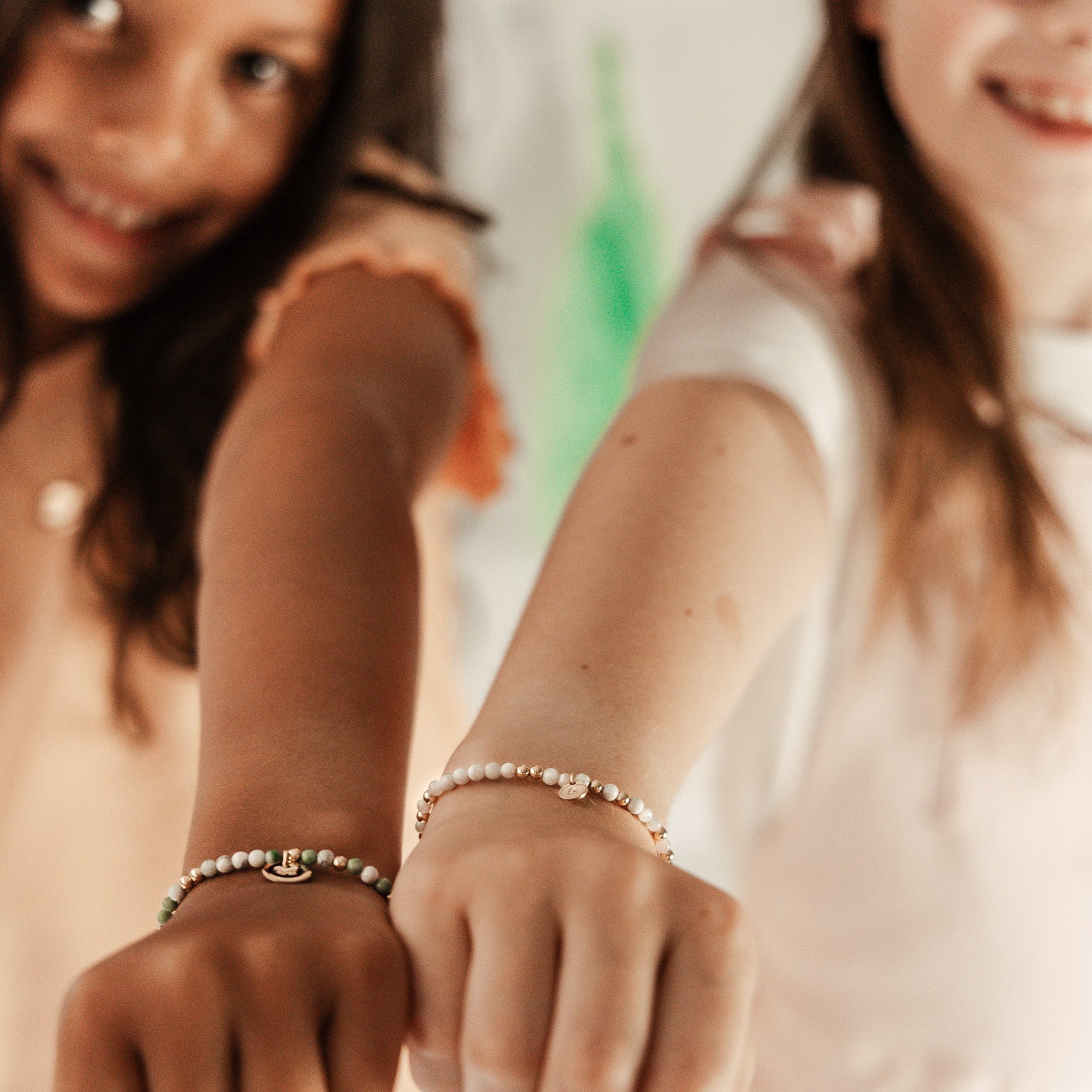 Personalised jewellery - KBN Jewellery - handmade jewellery – Personalised Jewellery gifts – Dainty jewellery – Australia made jewellery – beaded bracelet – pearl bracelet – hand made bracelet – howlite bracelet – initial bracelet – handmade crystal bracelet 