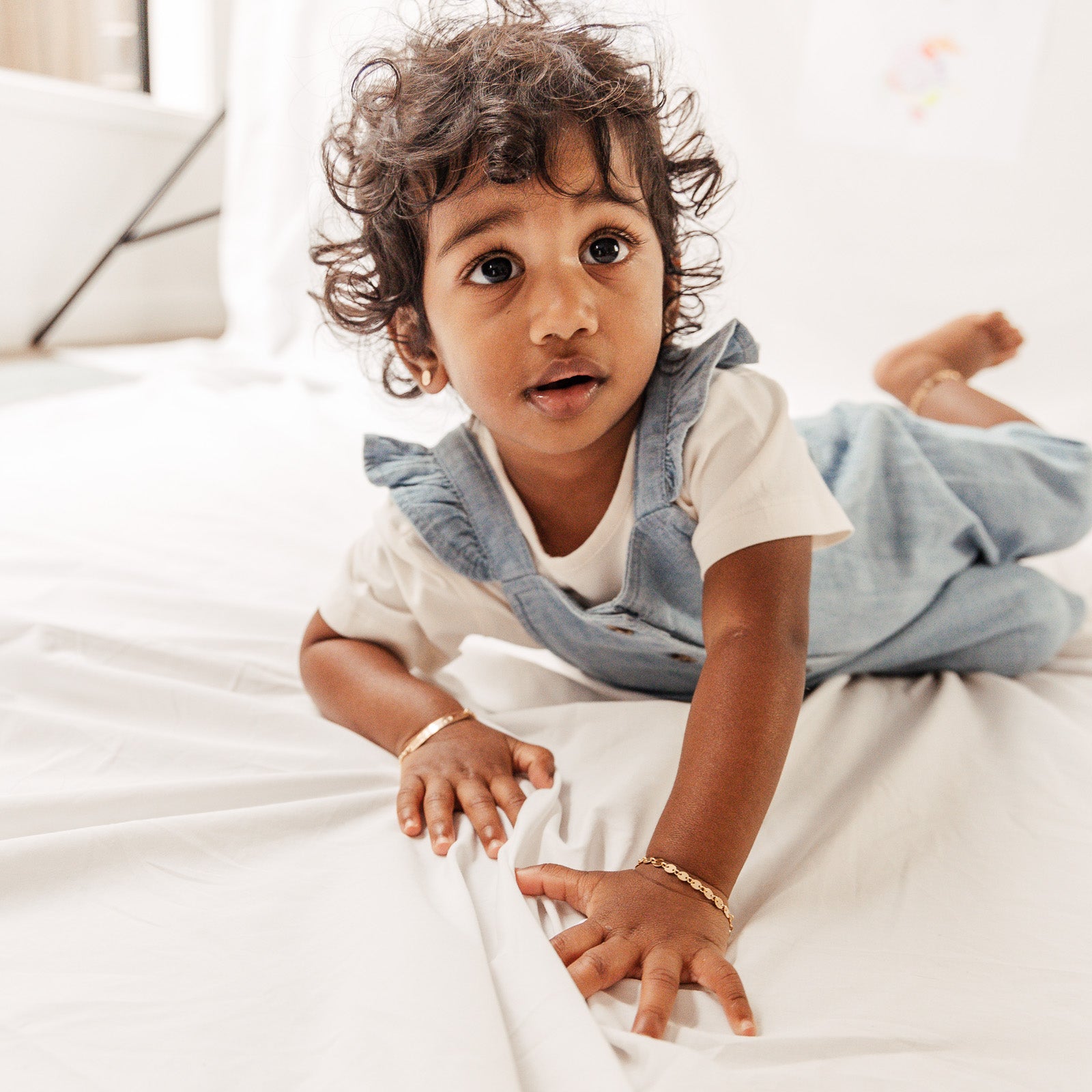 Personalised jewellery - KBN Jewellery - handmade jewellery – Personalised Jewellery gifts – Dainty jewellery- sparkly bracelet – disc bracelet – round chain bracelet – stacking bracelet – layering bracelet – bracelet for your child – toddler bracelet