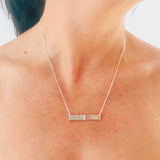 Mia • Long Bar Necklace