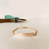 Mia • Long Bar Bracelet