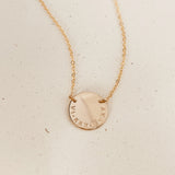 Milan • Large Pendant Double Hole Necklace