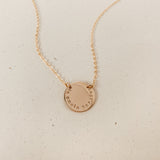 Milan • Large Pendant Double Hole Necklace