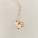 Sofia • Small Pendant Necklace • Choose Number of Pendants