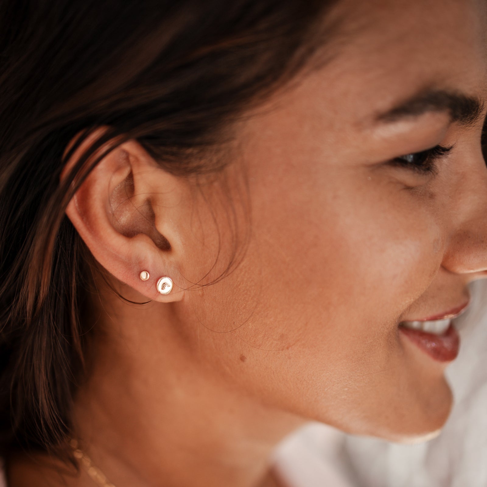 Personalised jewellery - KBN Jewellery - handmade jewellery – custom jewellery gifts –  tiny stud earrings – stacking earrings – everyday earrings 