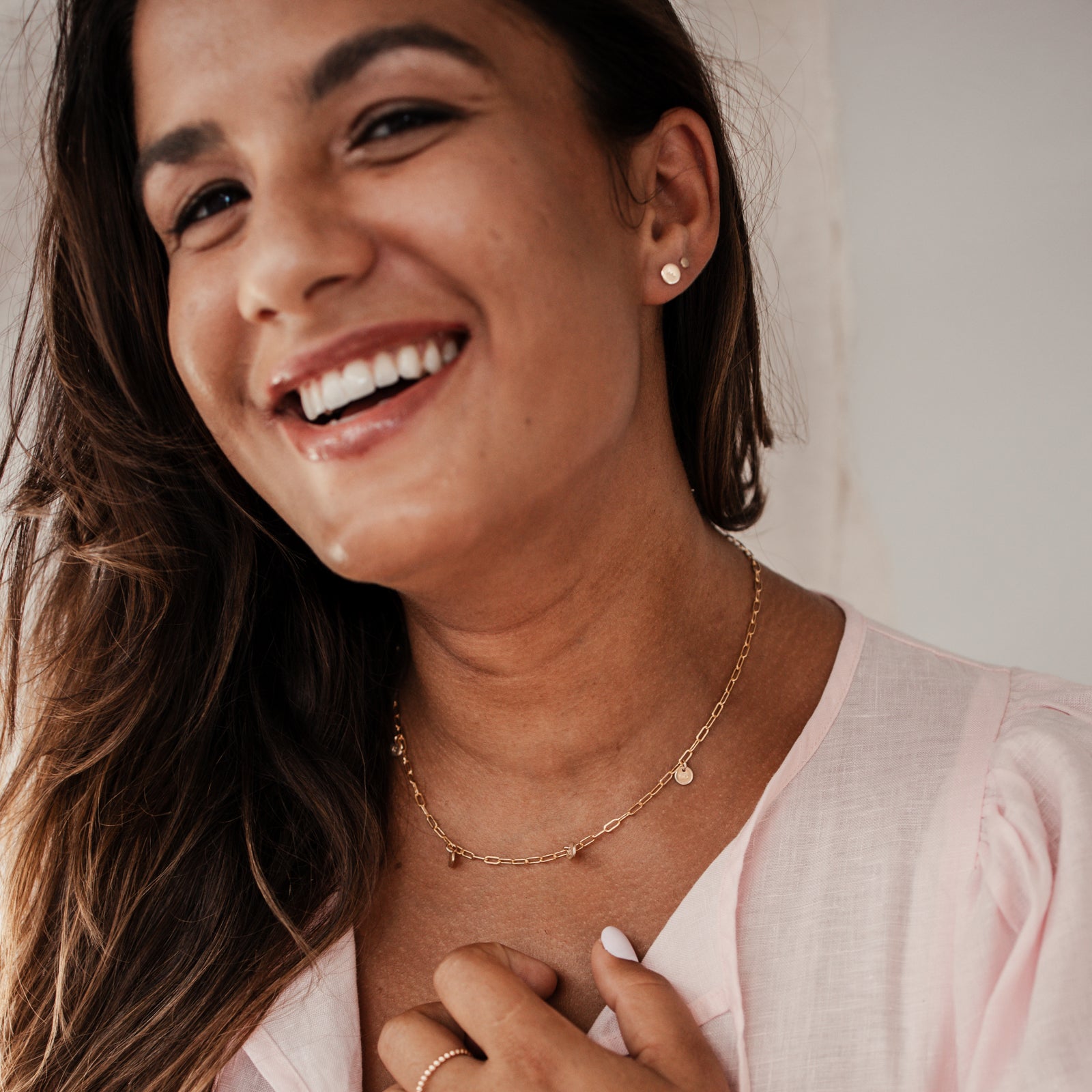 Personalised jewellery - KBN Jewellery - handmade jewellery – custom jewellery gifts –  tiny stud earrings – stacking earrings – everyday earrings 