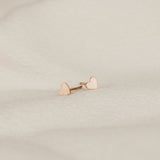 Forever Ever • Tiny Heart Stud Earrings