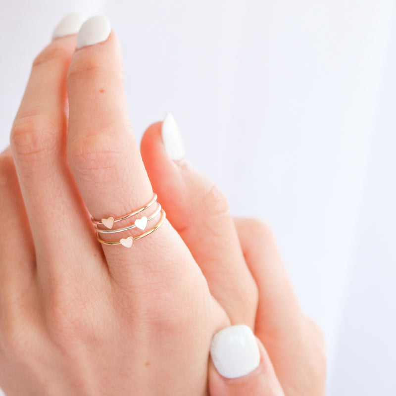 Forever Ever • Tiny Heart Ring