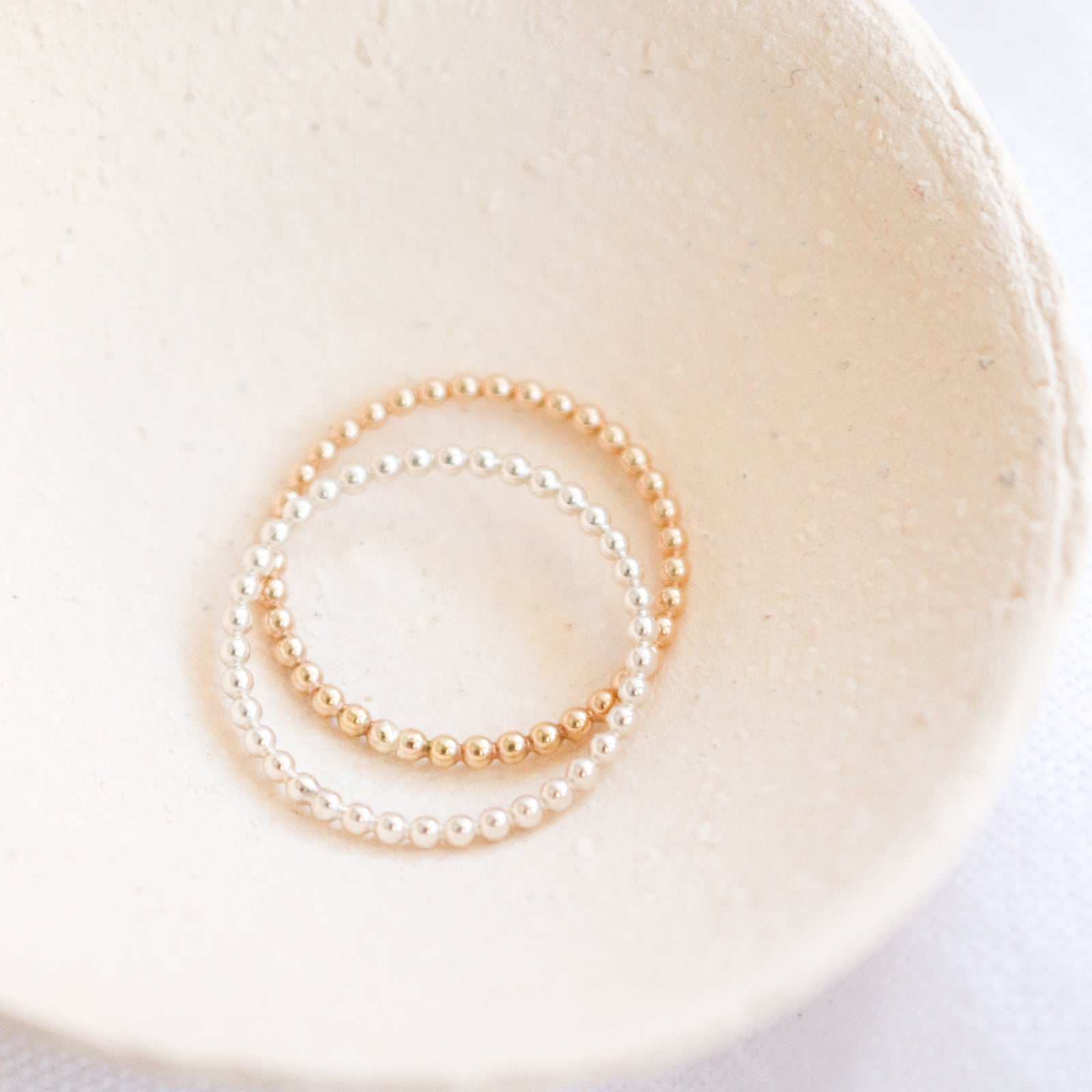 Personalised jewellery – handmade jewellery – KBN jewellery – Australian made jewellery – handmade rings – beaded rings  – Australian made ring – Australian handmade jewellery – Brisbane jewellery – stacking ring – everyday ring 